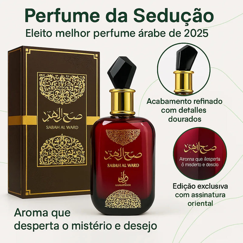 PROMOÇÃO COMPRE 1 LEVE 3 - Sabah Al Ward | Fakhar Rose | Royal Amber - 100ml Cada | Feminino